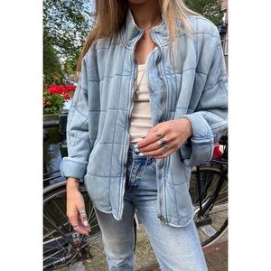Free People Dolman Quilted Jacket NWT
